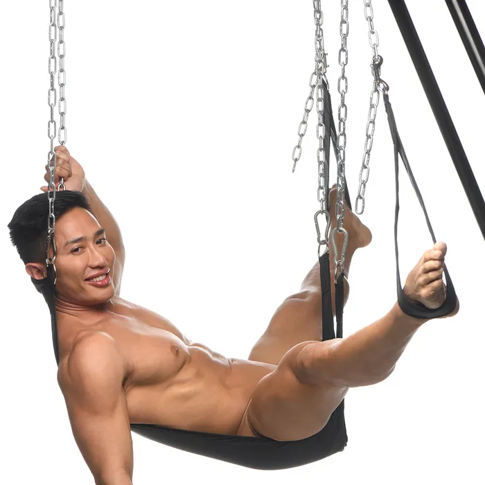 XR Brands Male Sex Toys Master Series Slinger Nylon Sex Sling
