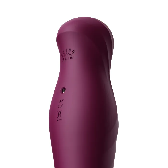 ZALO ZALO King Vibrating Thruster Velvet Purple Vibrators